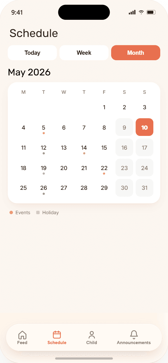 Calendar